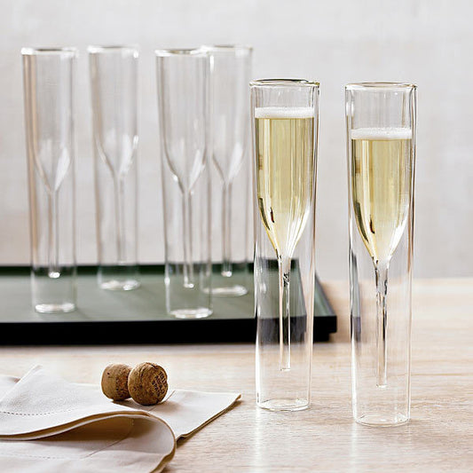 Floating Champagne Glass