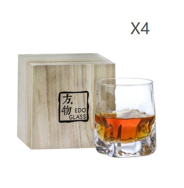 Household Simple Heat Resistant Glass Whiskey Glass