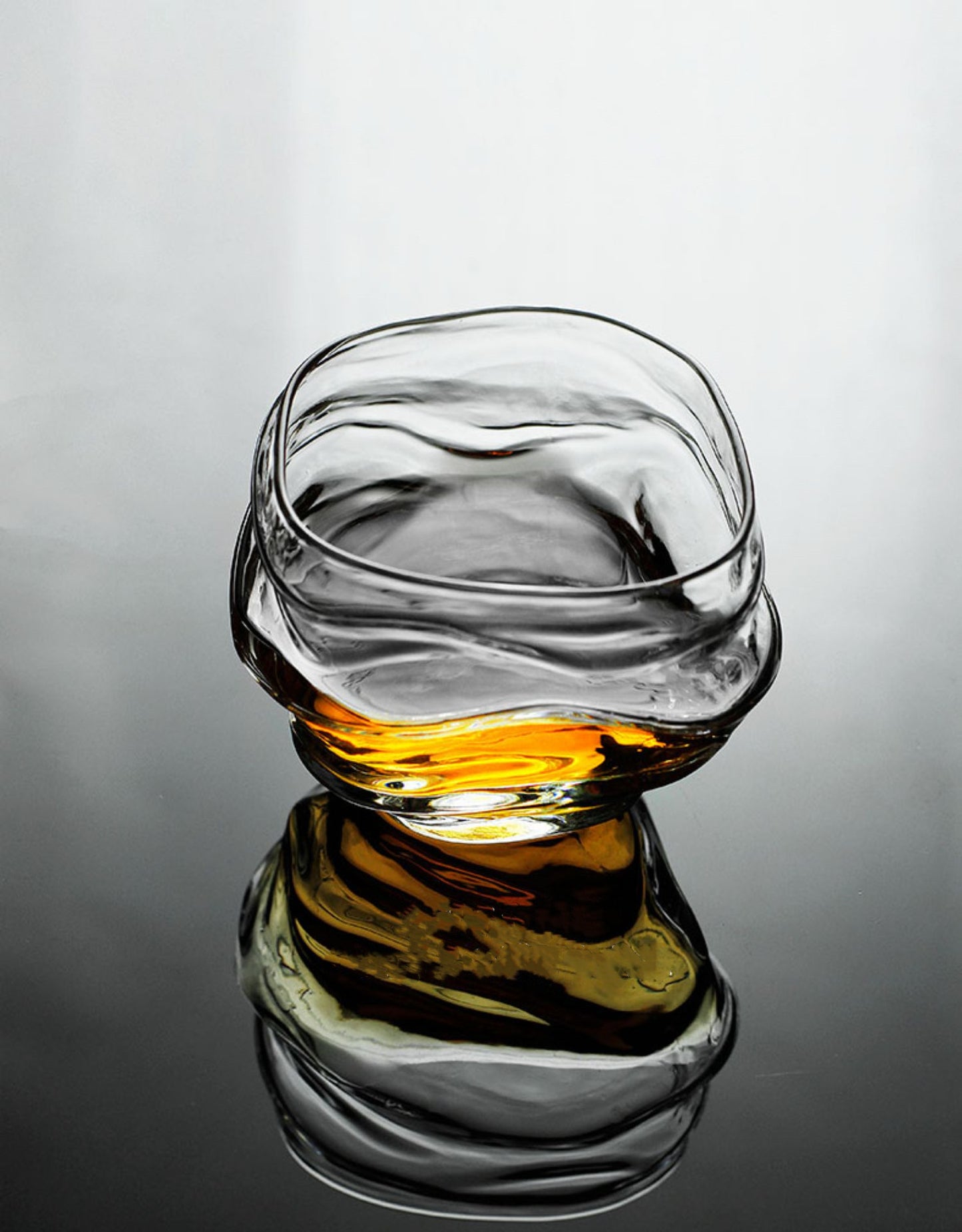 Crystal Whiskey Glass - Round