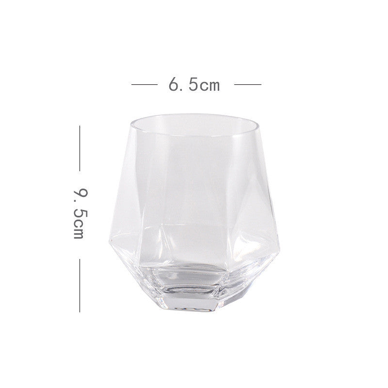 Diamond Whiskey Glass