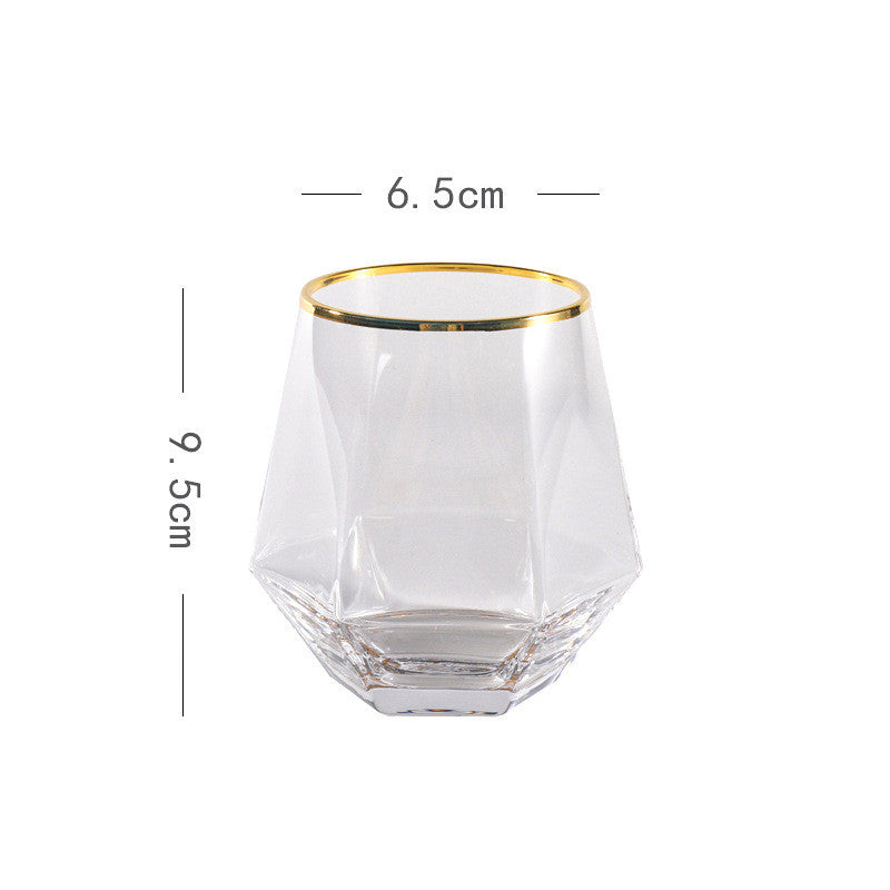 Diamond Whiskey Glass