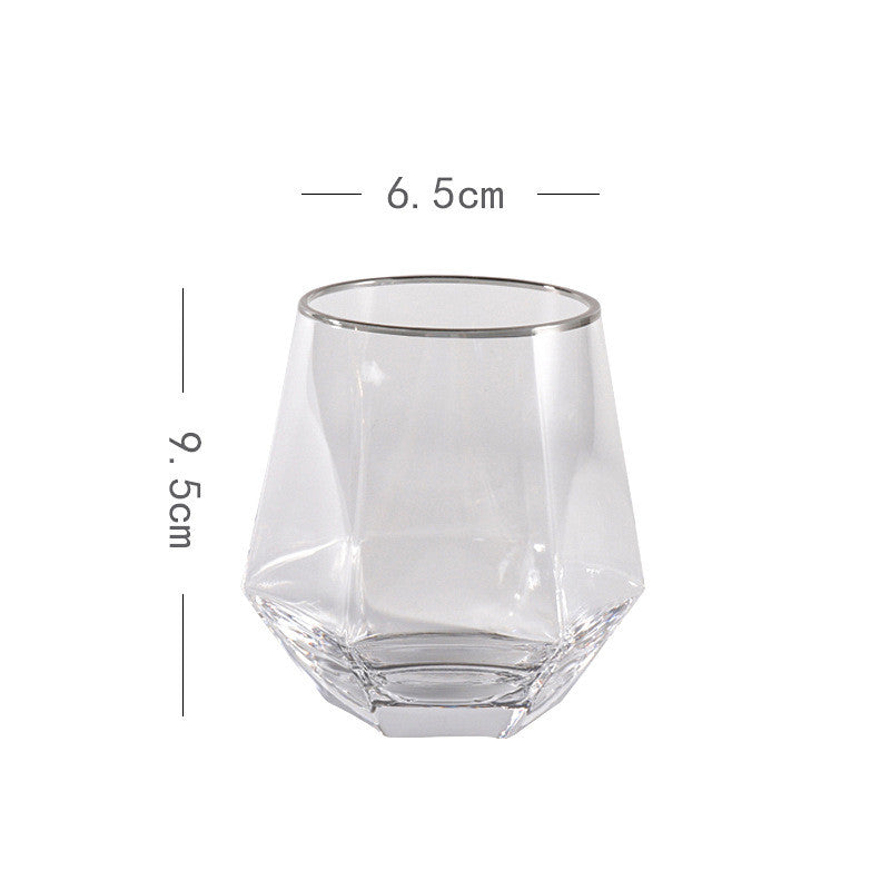 Diamond Whiskey Glass