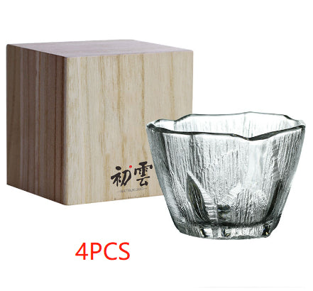 Household Simple Crystal Glass Whiskey Glass