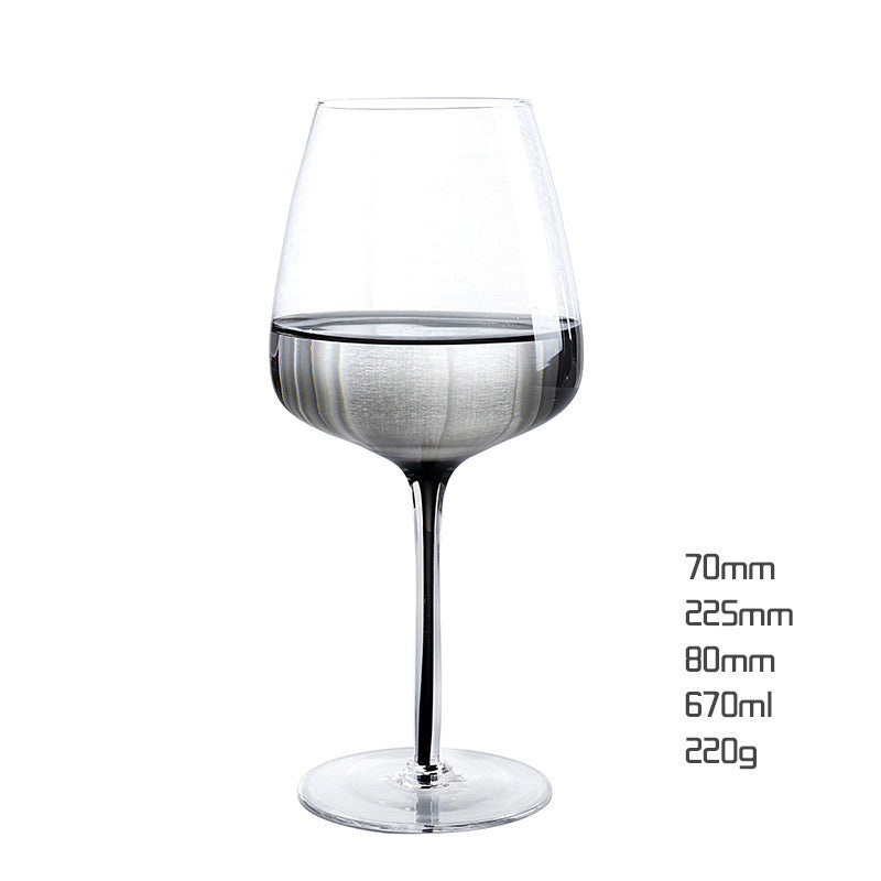 Banquet high-end wine glasses (Gray Ombre)