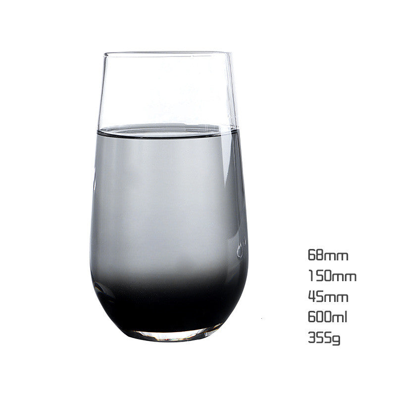 Banquet high-end wine glasses (Gray Ombre)