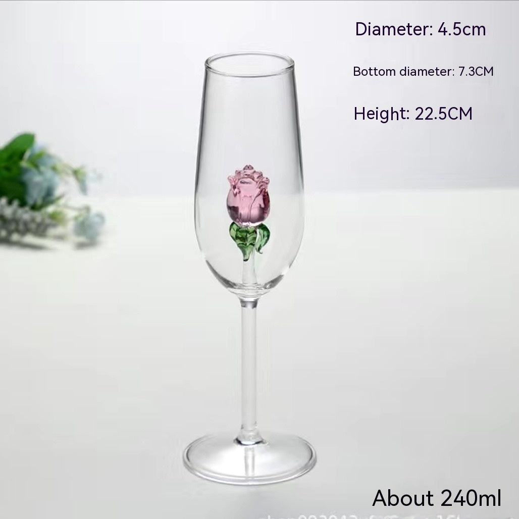 Romance Rose Champagne Glass