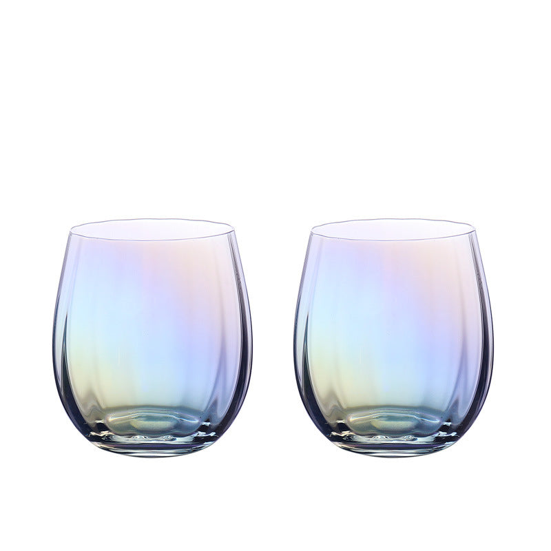 iridescent Champagne Glass