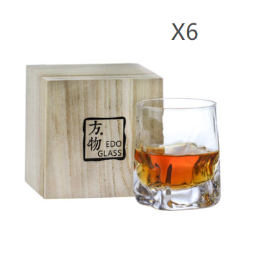 Household Simple Heat Resistant Glass Whiskey Glass