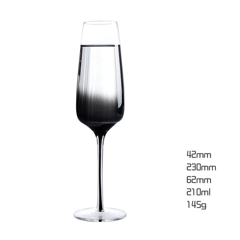 Banquet high-end wine glasses (Gray Ombre)