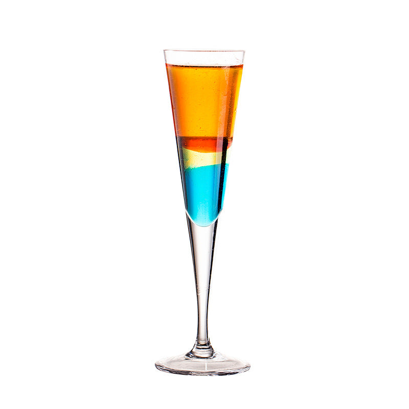 Rainbow Layered Cocktail Sweet Wine Glass