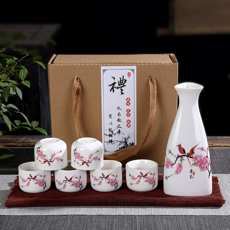 Household rice wine drinking glasses