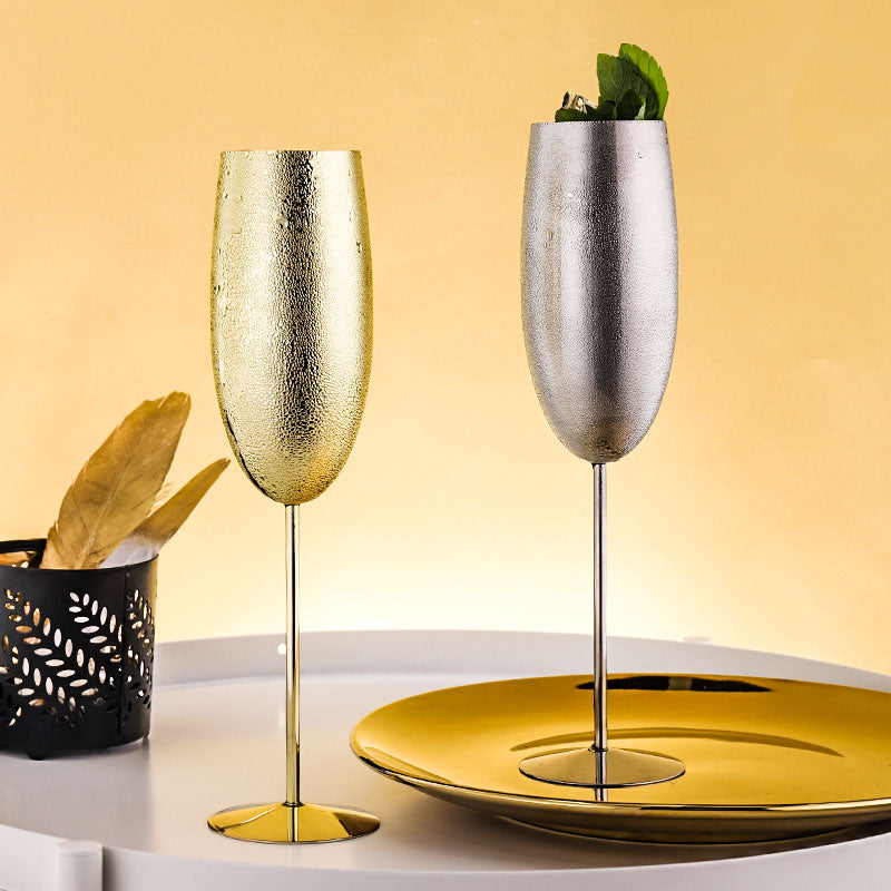 Stainless Steel Champagne Glass