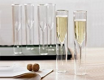 Floating Champagne Glass