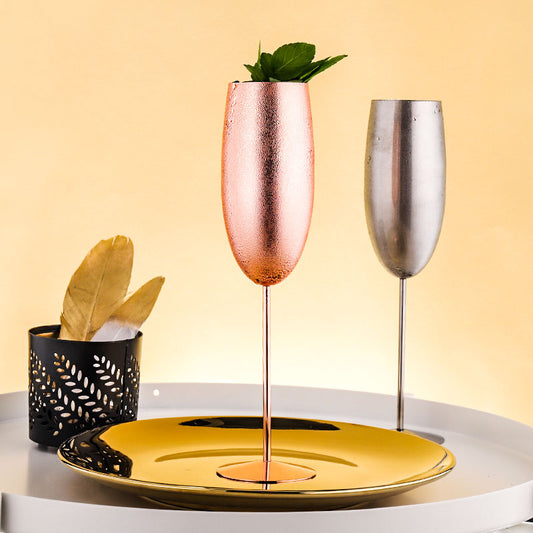 Stainless Steel Champagne Glass