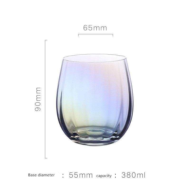 iridescent Champagne Glass