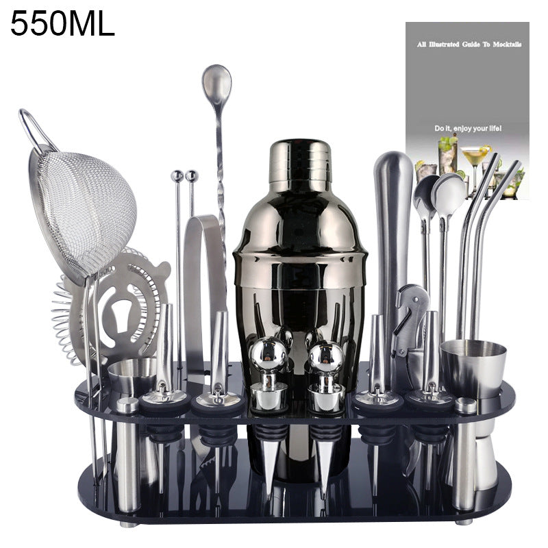 Boston Cocktail Shaker Bar Tools Wine Mixer Set