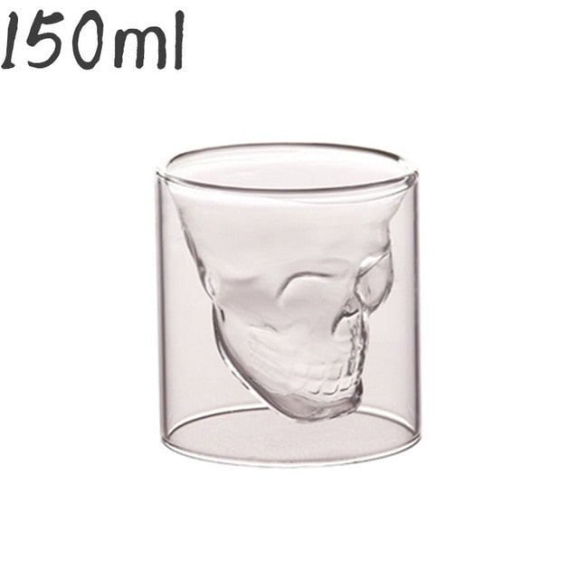 Skull Cocktail Glass