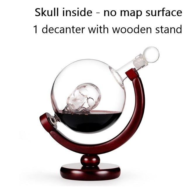 Whiskey Decanter Globe