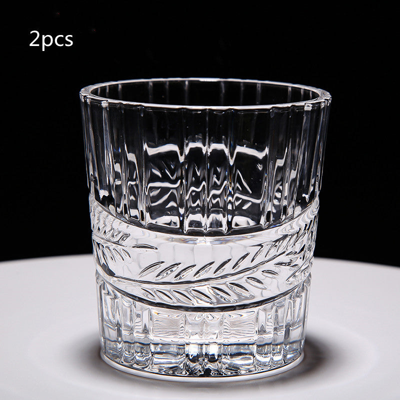 Crystal Diamond Whiskey Glass