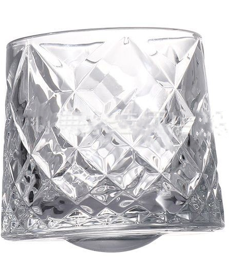 Crystal Spinning Whiskey Glass