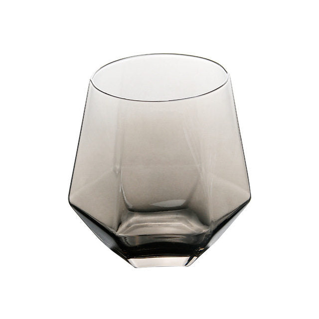 Geometry Whiskey Glass Diamond Crystal G