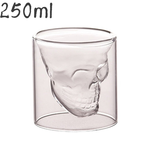 Skull Cocktail Glass