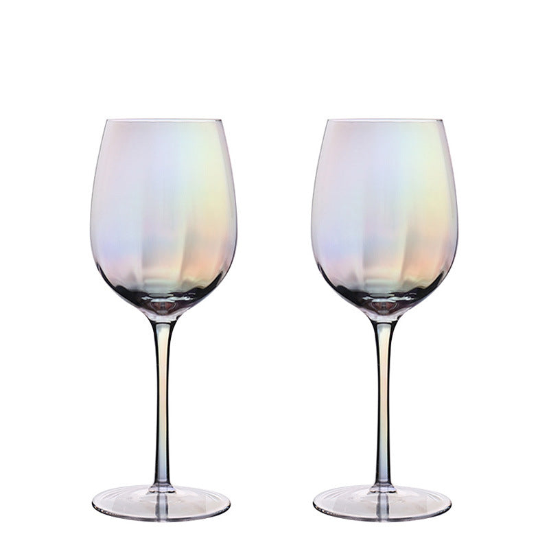 iridescent Champagne Glass