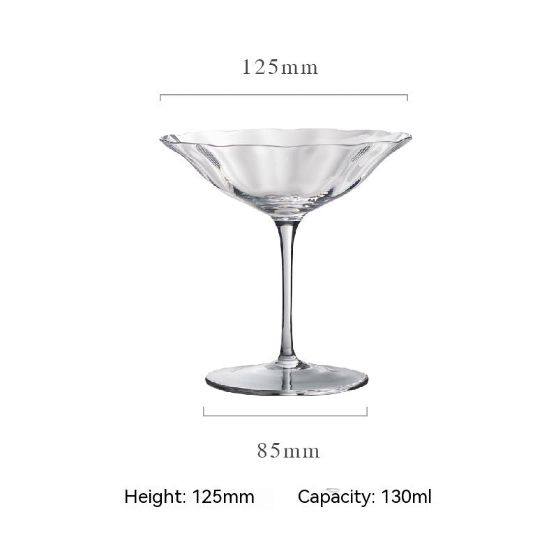 Retro Champagne Glasses Set