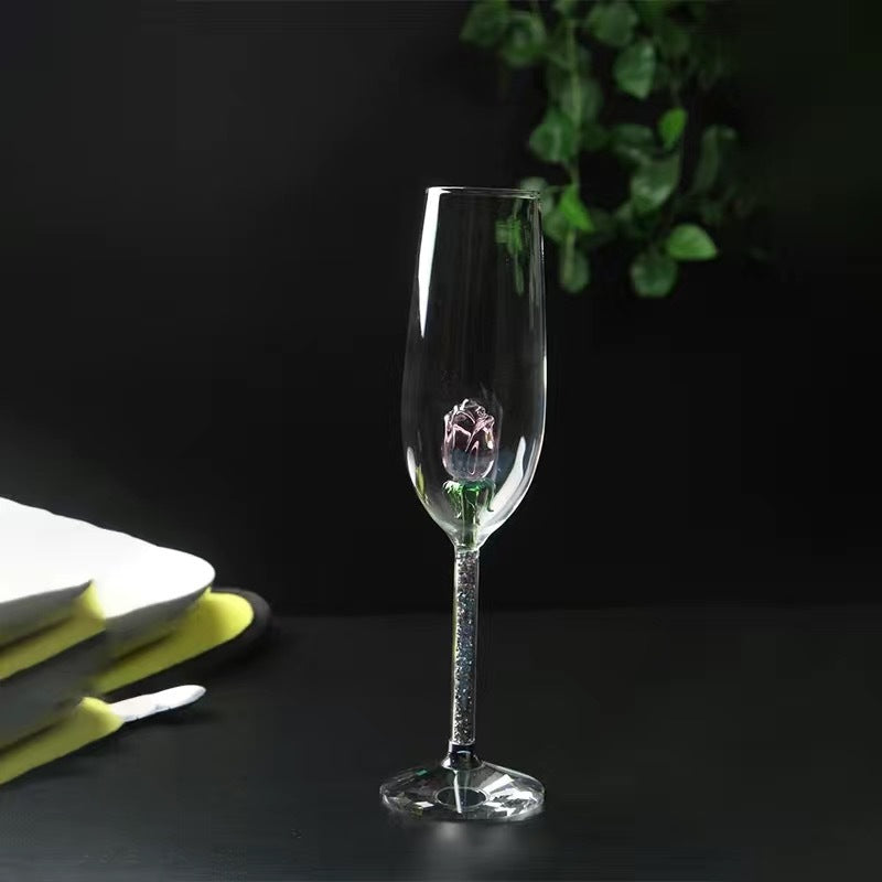 Romance Rose Champagne Glass