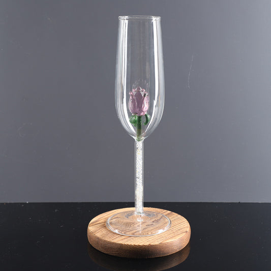 Romance Rose Champagne Glass