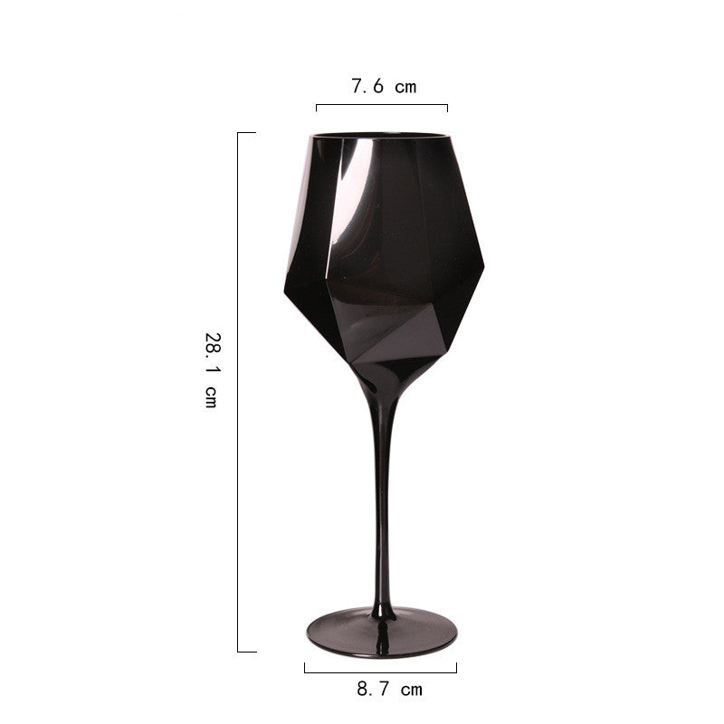 Goblet Simple Wine Glass Champagne Glasses For Model Room Setting