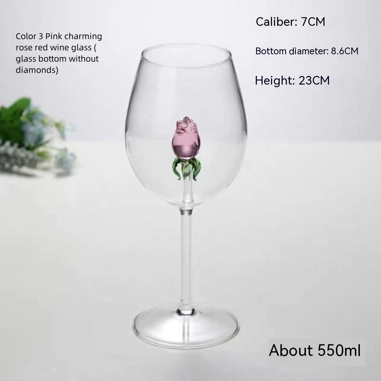 Romance Rose Champagne Glass