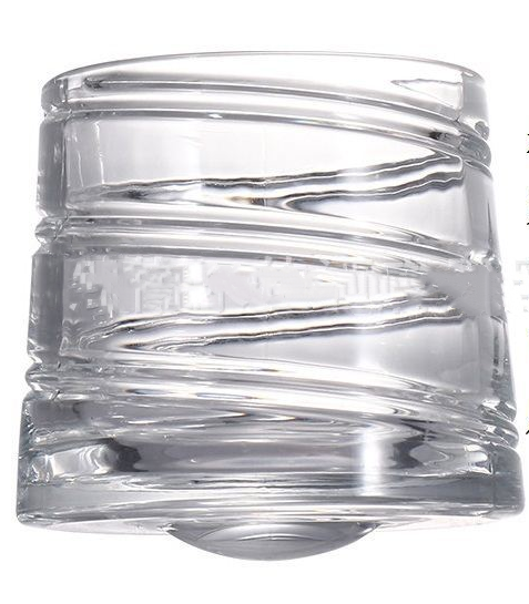 Crystal Spinning Whiskey Glass