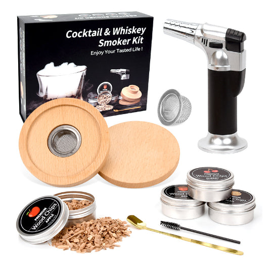 Cocktail Smoker Set (4 flavors of wood)