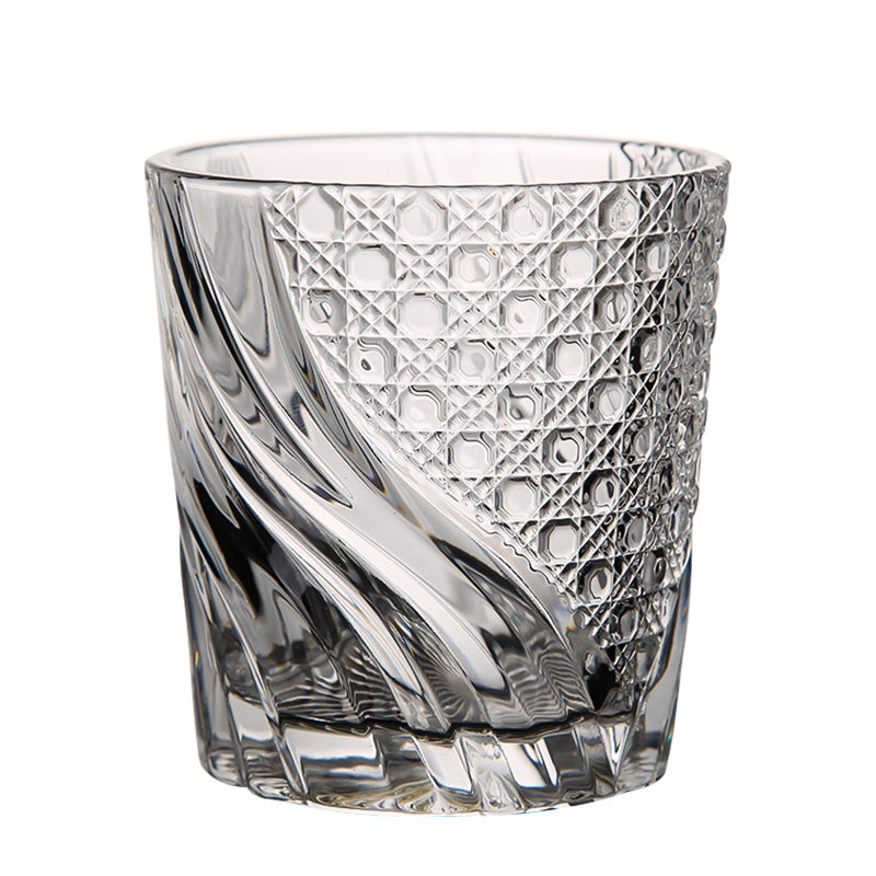 Crystal Diamond Whiskey Glass