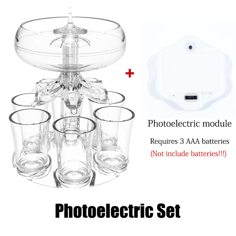 6 Shot Glass Dispenser