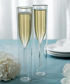 Floating Champagne Glass