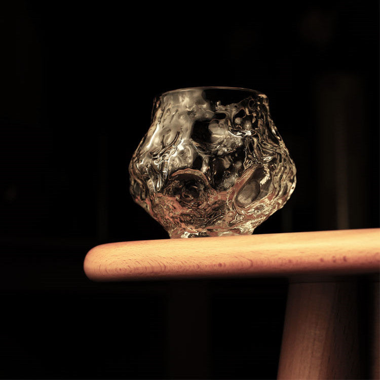 Japanese Meteorite Planet Shaped Whiskey Glass