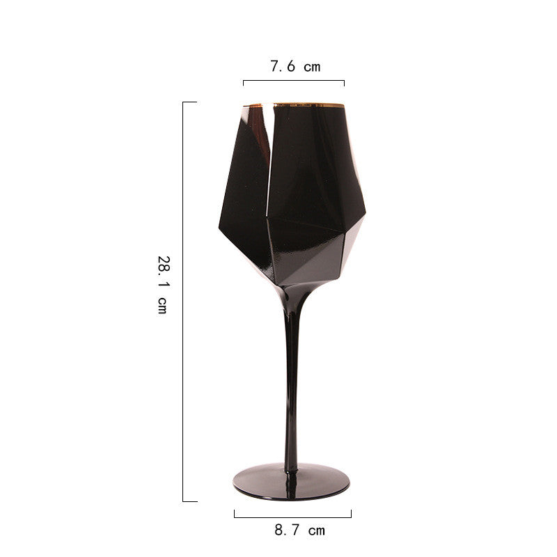 Goblet Simple Wine Glass Champagne Glasses For Model Room Setting