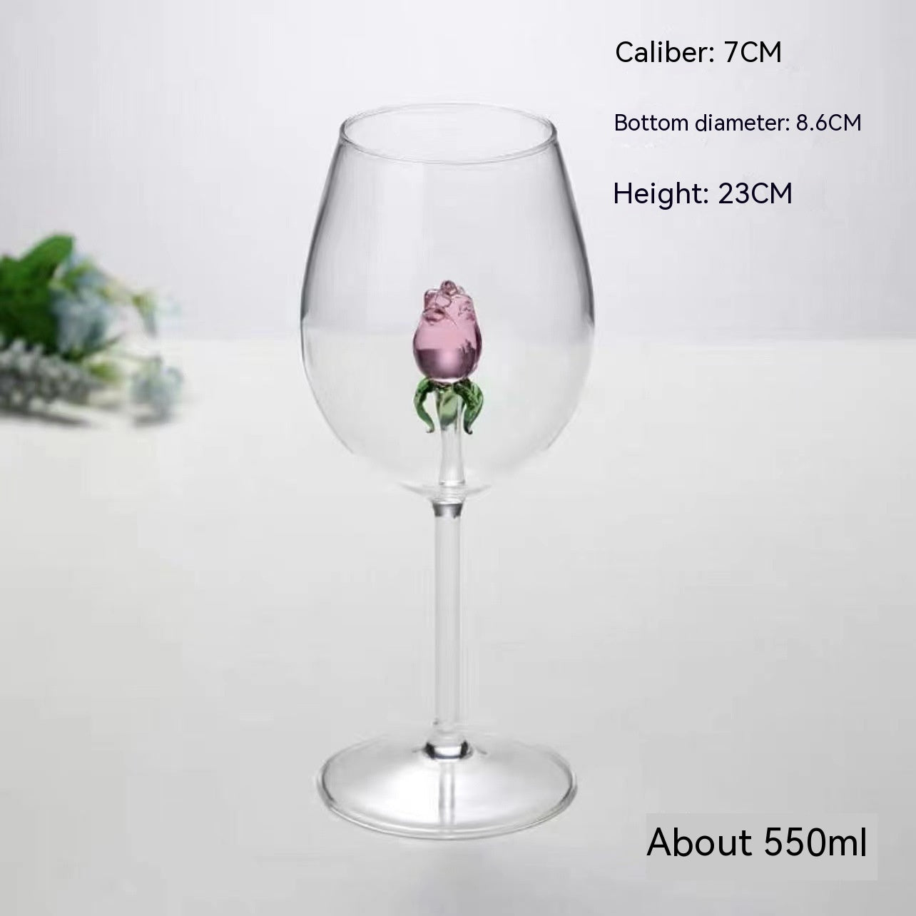 Romance Rose Champagne Glass