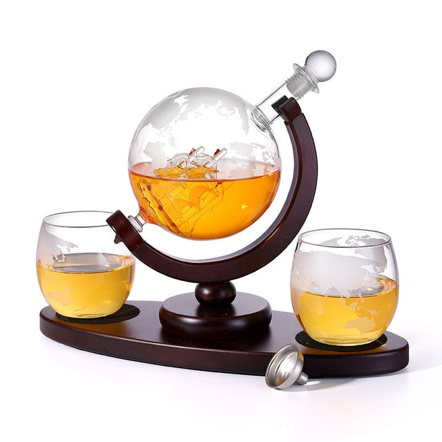 Whiskey Decanter Globe