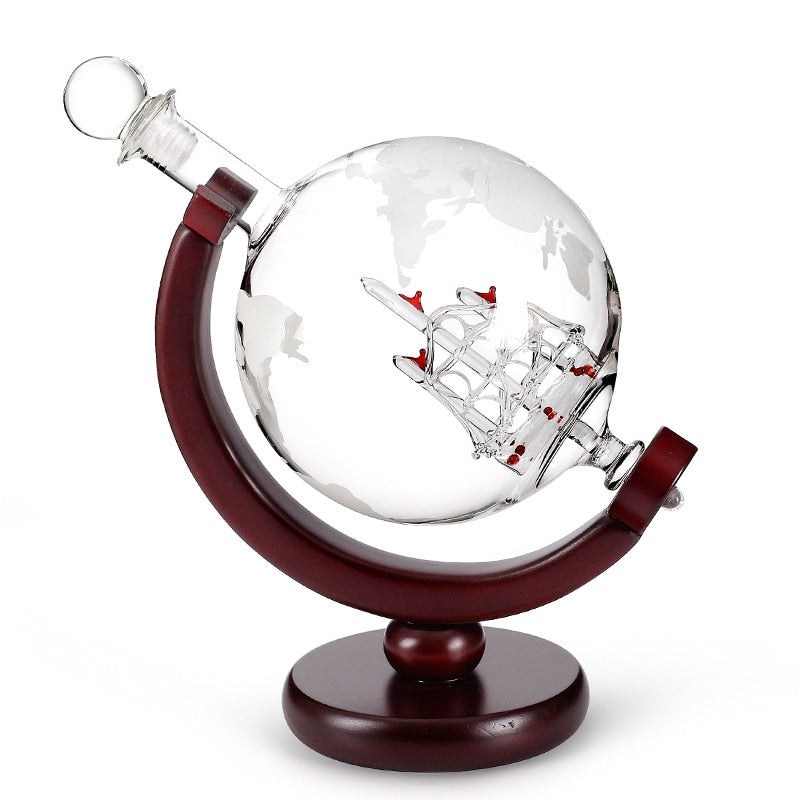 Whiskey Decanter Globe