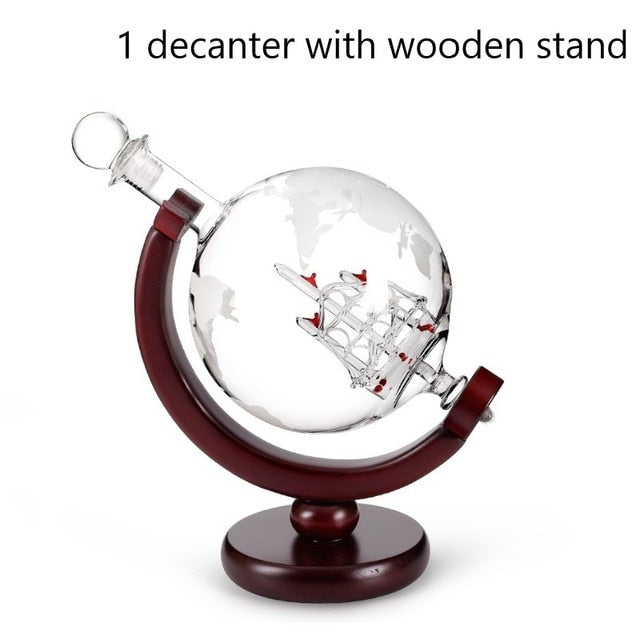 Whiskey Decanter Globe