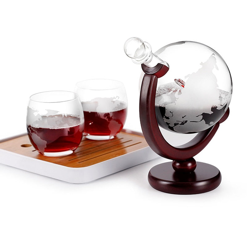 Whiskey Decanter Globe